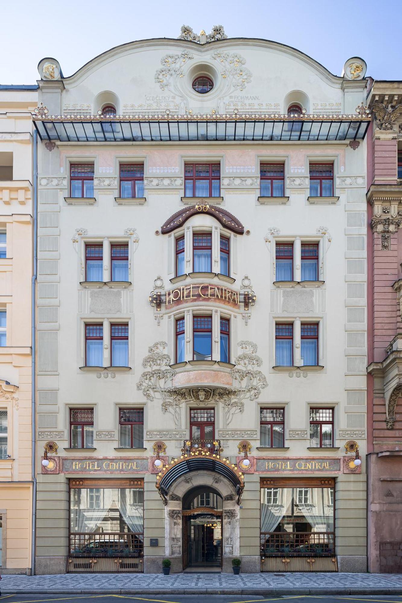 K+K Hotel Central Prága Kültér fotó